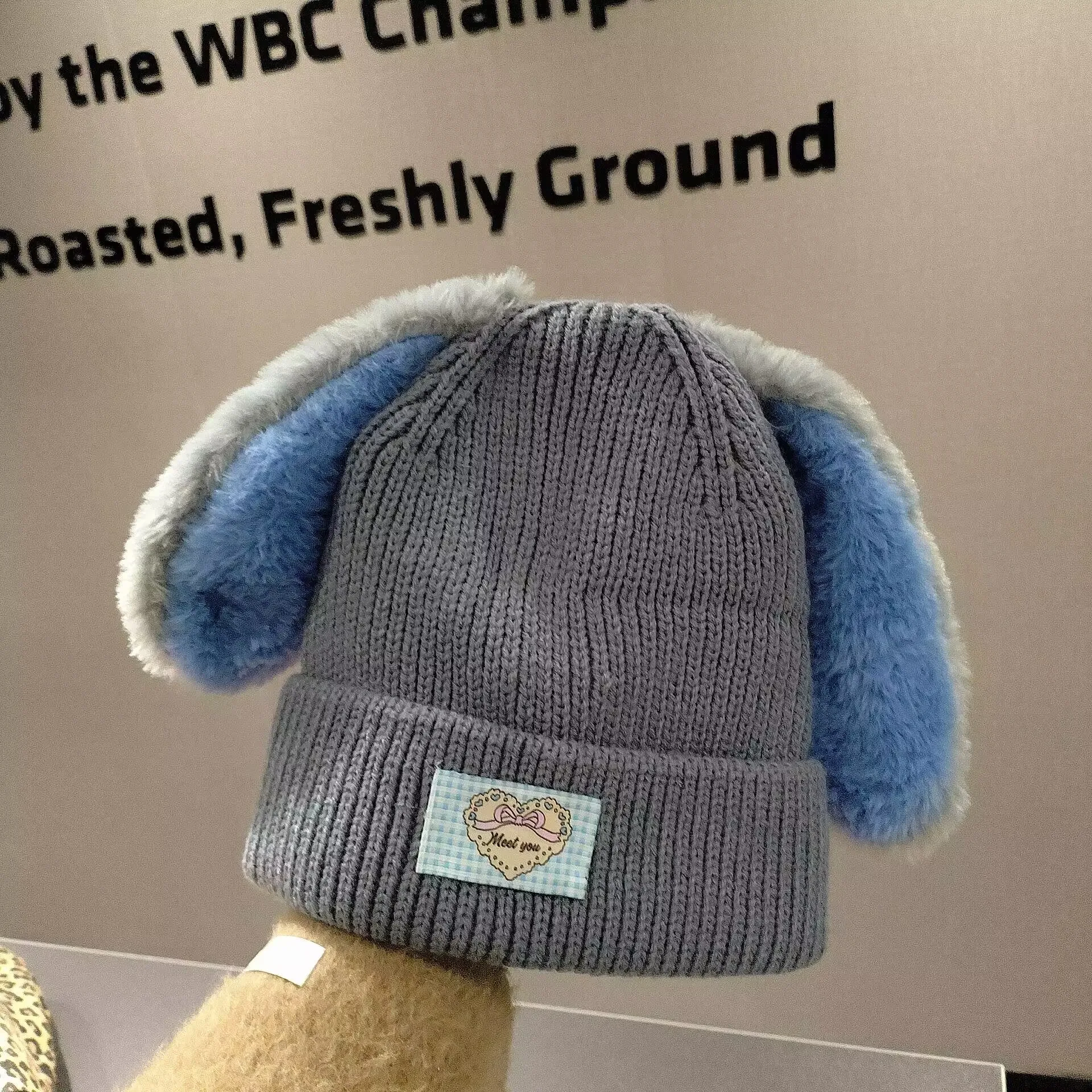 アニメかわいい漫画ズートピアぬいぐるみニット帽子ジュディニック冬子供暖かいかわいいカップルキャップトレンディな多用途アニメファンギフト