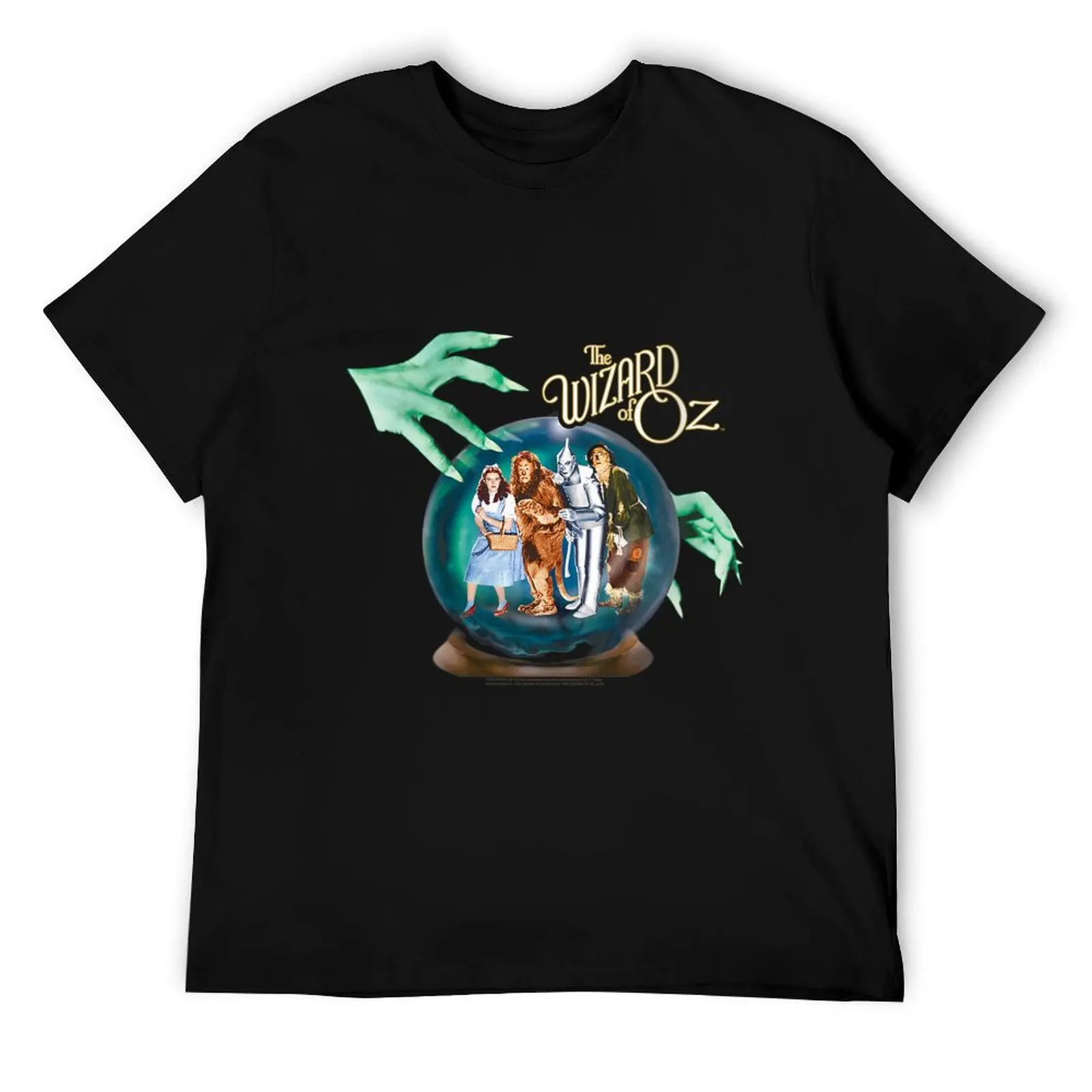 

Womens Wizard of Oz Crystal Ball T-Shirt funny t shirts cotton t shirt custom print T-Shirt