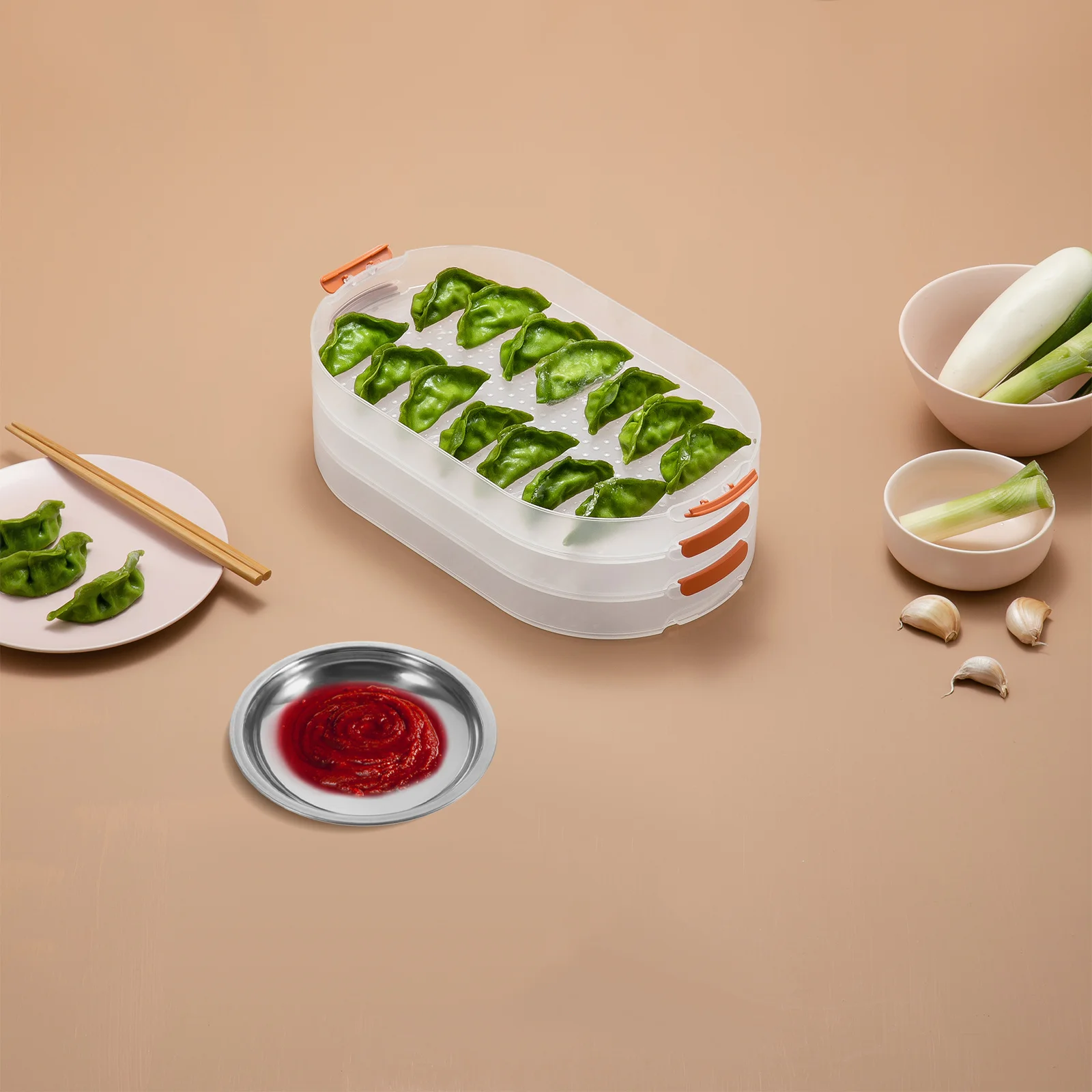 

10Pcs Stainless Steel Round Mini Prep Bowls 10Cm Sauce Dish Mustard Dessert Plates Kitchen Servingware Stainless Steel Saucer