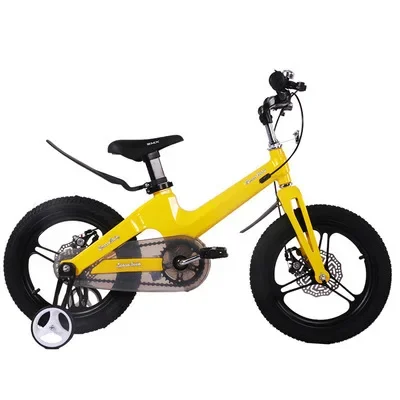 Magnesium Alloy Children Bicycle Double Disc Brake 12 14 16 Inch Kid's Bike