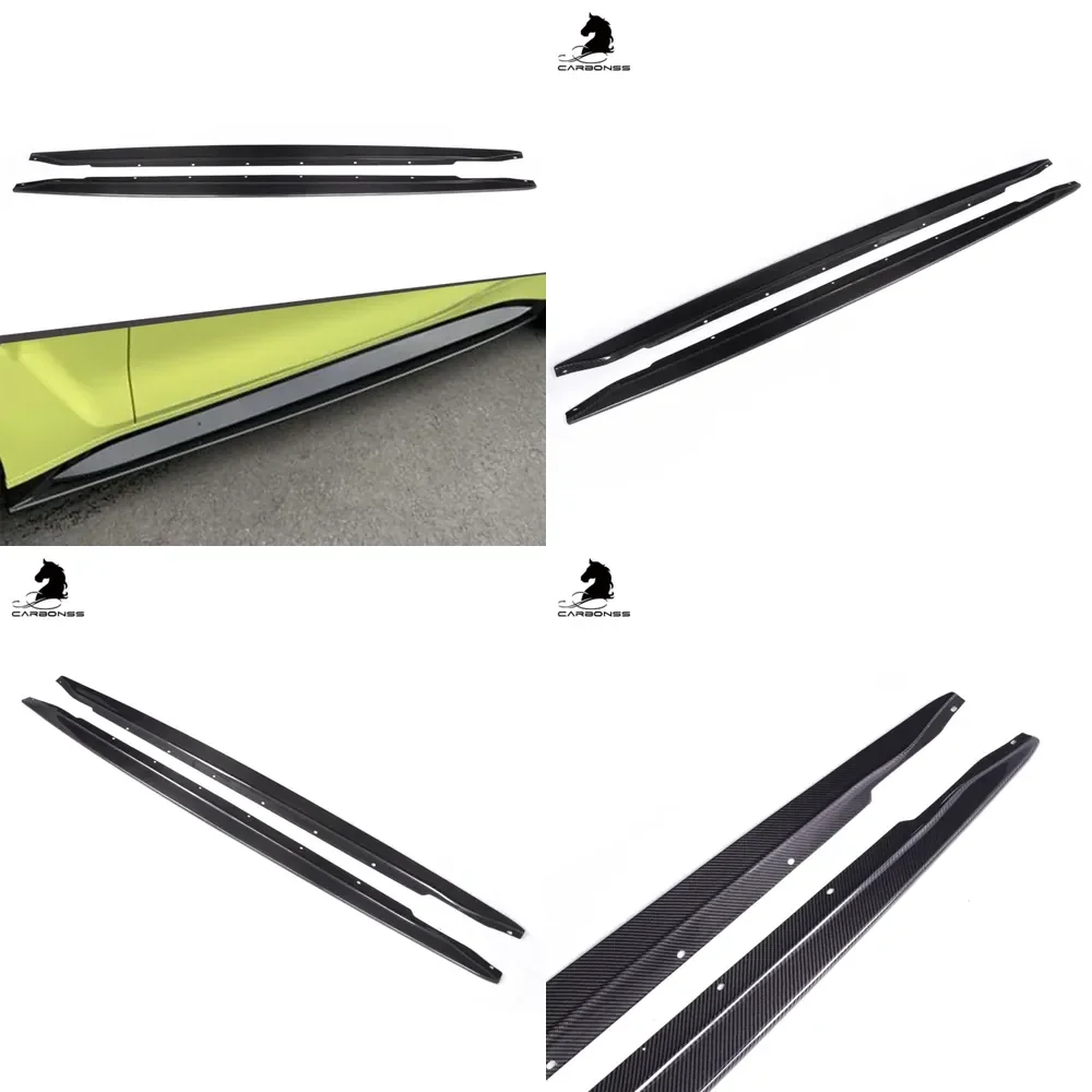 

MHC Dry Carbon Side Skirts Performance Aerodynamic Upgrade Bodykit Auto Parts for G80 M3 2021+