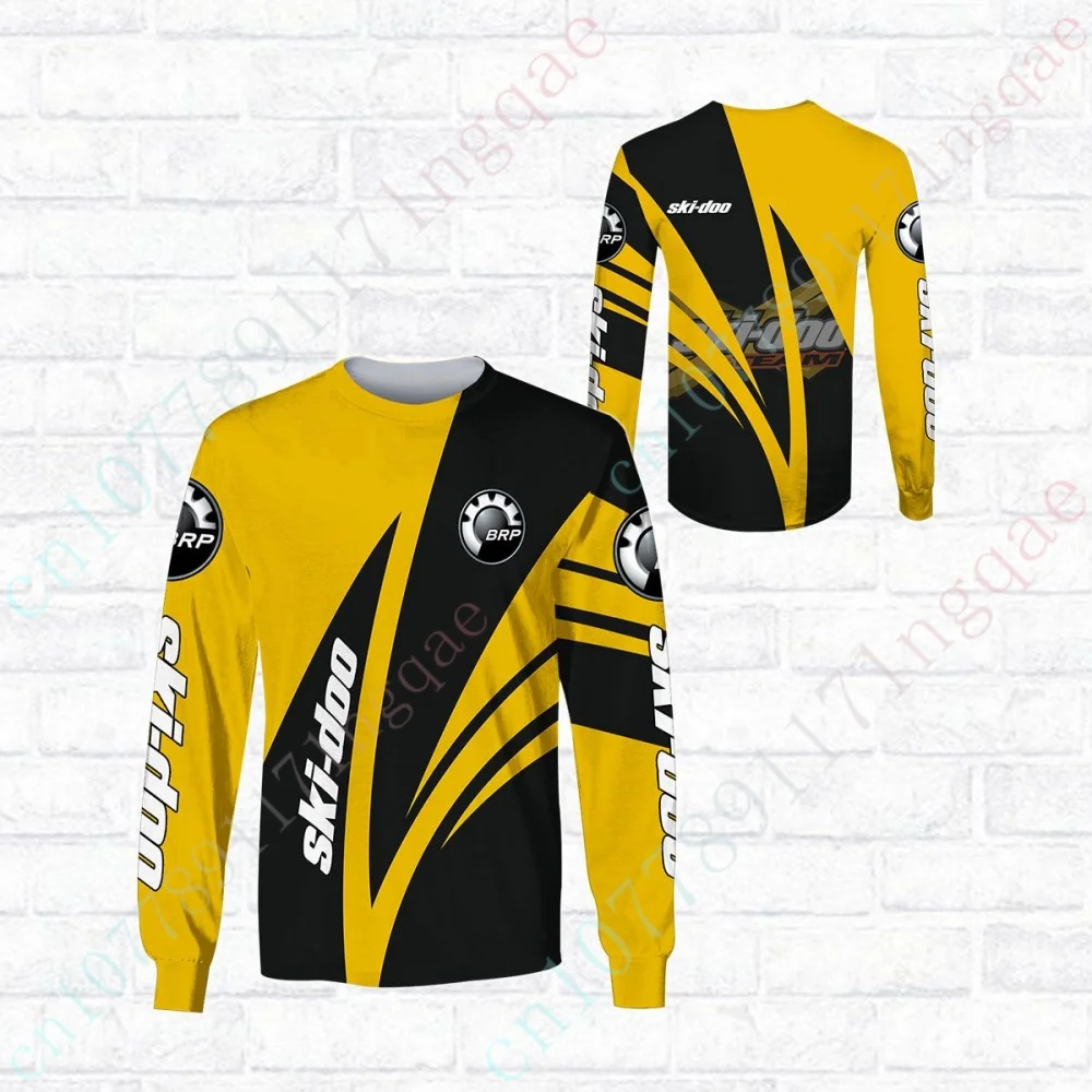 

New Can-am T Shirt For Men Clothing Breathable Sweatshirt Tee Casual Round Neck Long Sleeve T-shirts Anime Streetwear Unisex Top