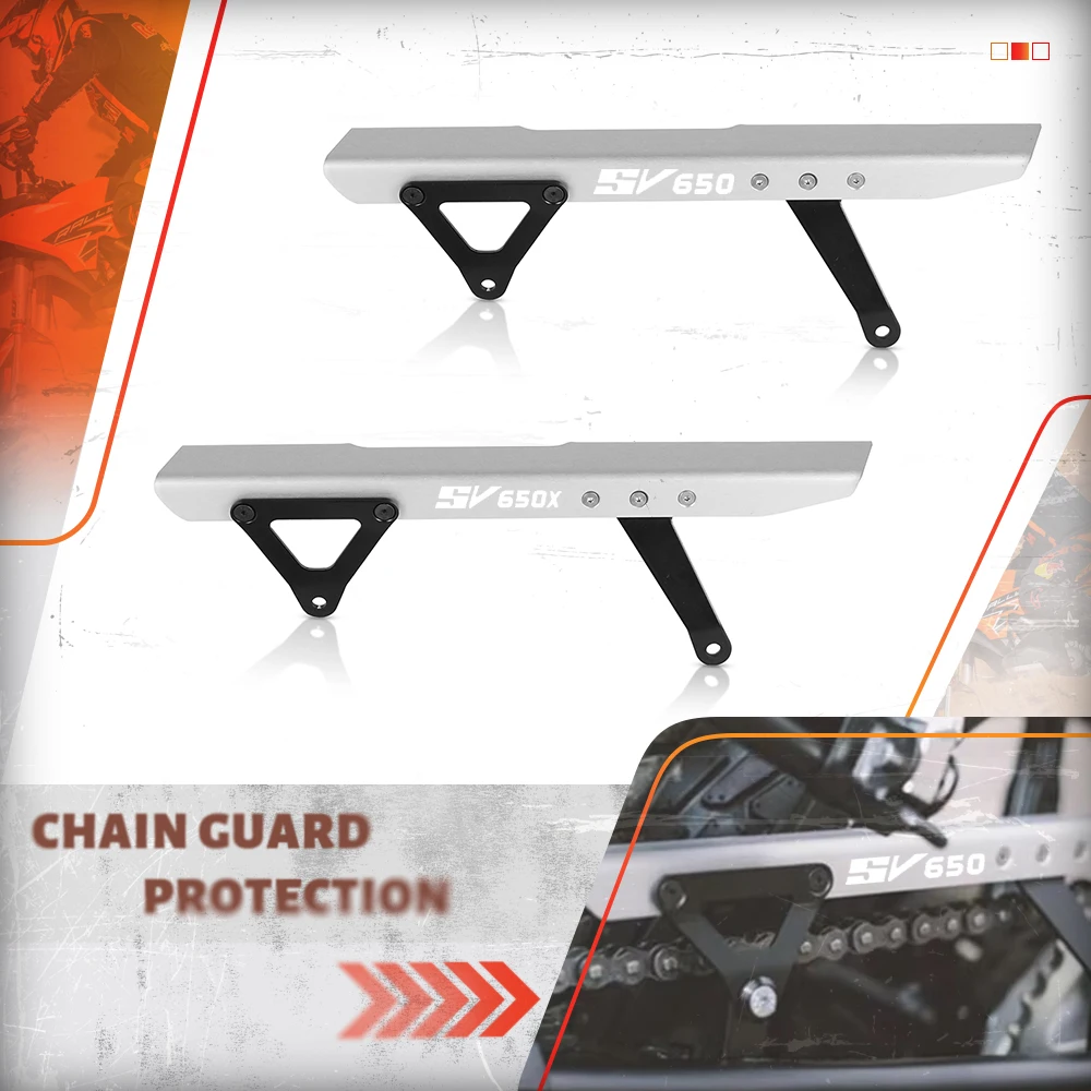 

For SUZUKI SV650 / ABS/ X SFV650 Gladius Motorcycle CNC Frame Protector Chain Guard Guard Scratch Resistant Protection 2009-2025