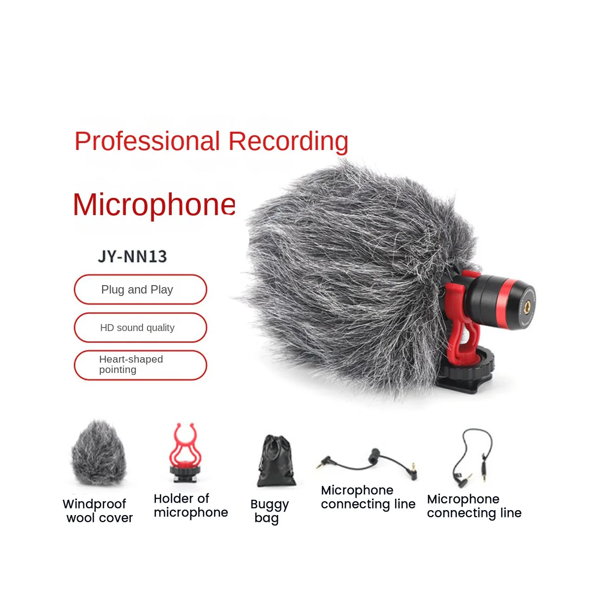 Microfoon Microfoon Microfoon Professionele Fotografie Interviewmicrofoon