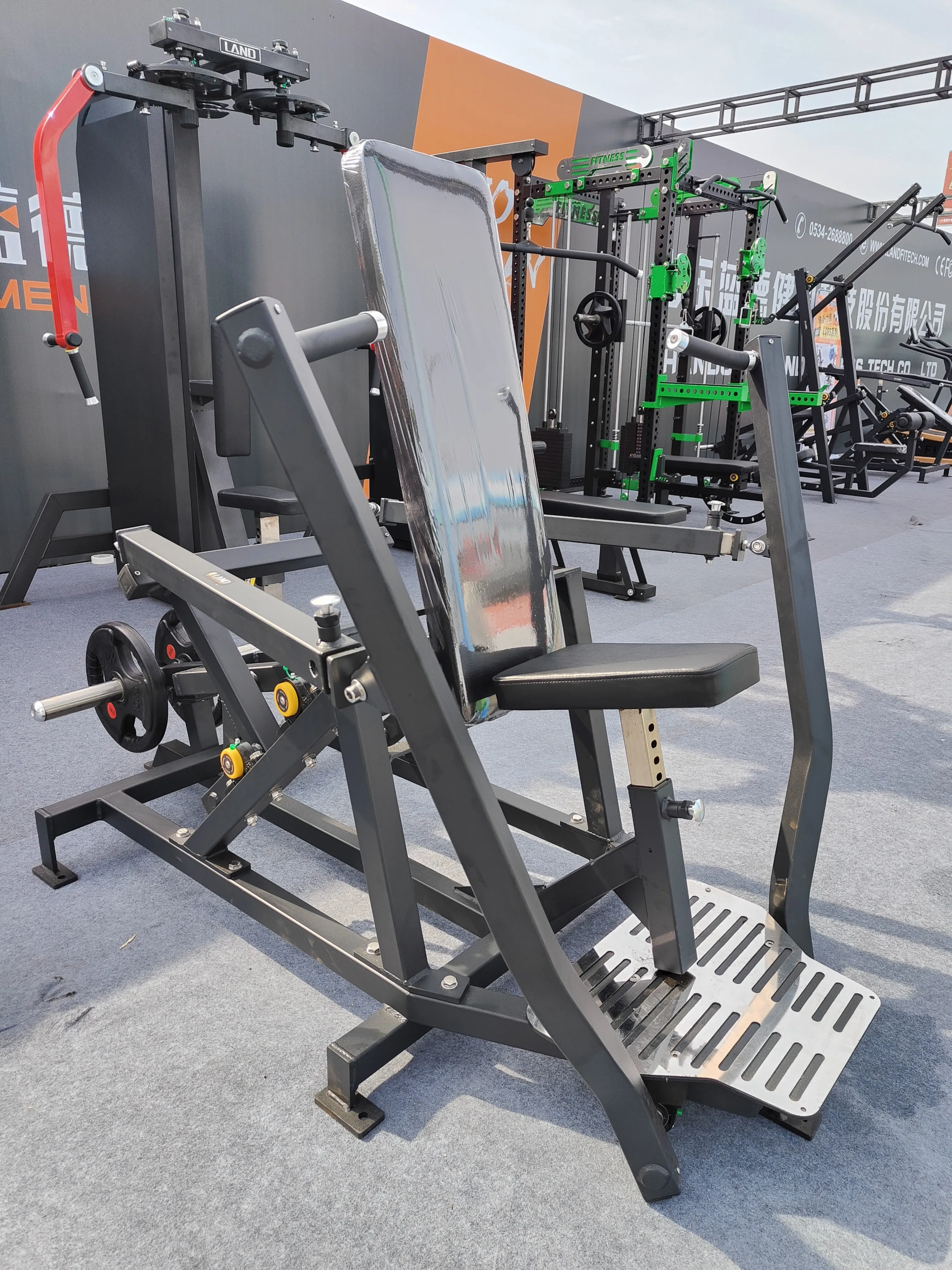 لاند فيتنس جودة عالية يميل الصدر الصحافة التجارية باستخدام آلة التدريب معدات الصالة الرياضية FS-002