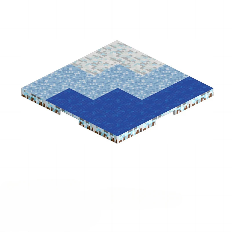 Magnetische bodemplaat Verscheidenheid grondplaten Match Mine World Magnetische bouwstenen Speelgoed voor jongens en meisjes Kinderen cadeau