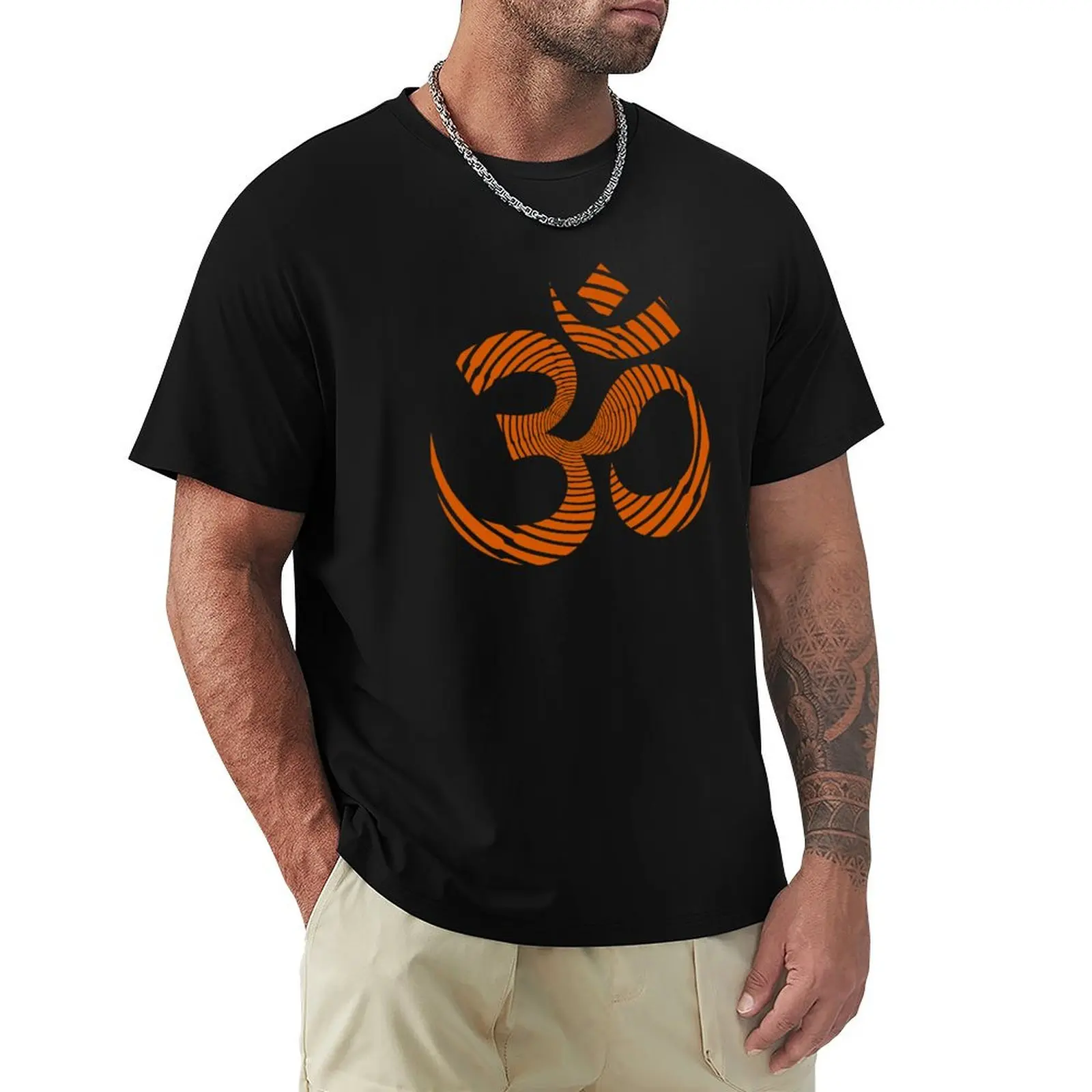

Om T-Shirt Large Size Soft Cotton T-Shirt