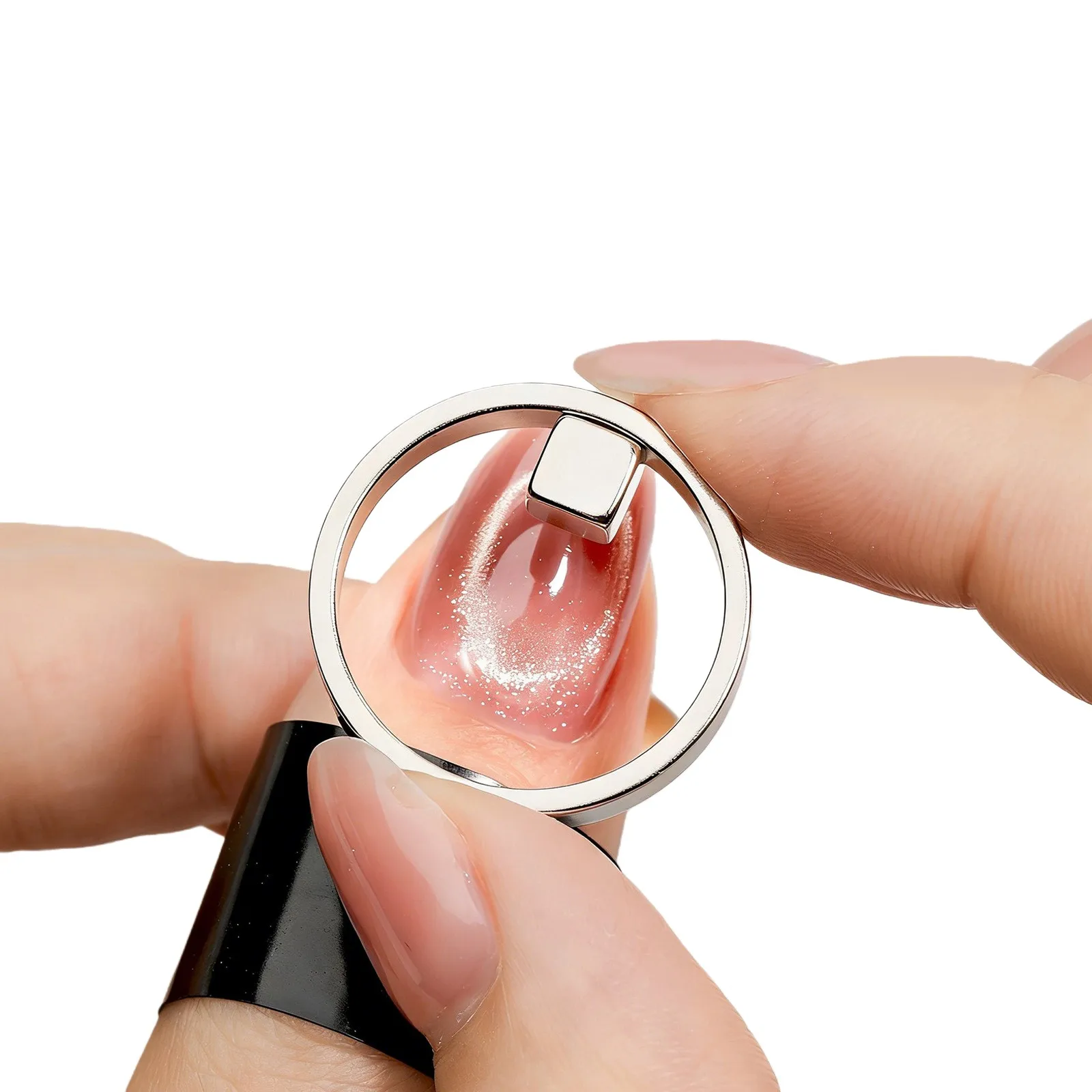

Cat Eye Gel Nail Polish Magnet Wide Beam Mini Round Strong Nail Magnets High Quality for Home DIY Beginners Nails Artists