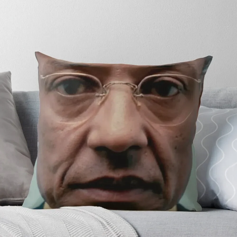 

Gustavo Fring Stare Throw Pillow Pillowcases Decorative Cushion Cover Pillow