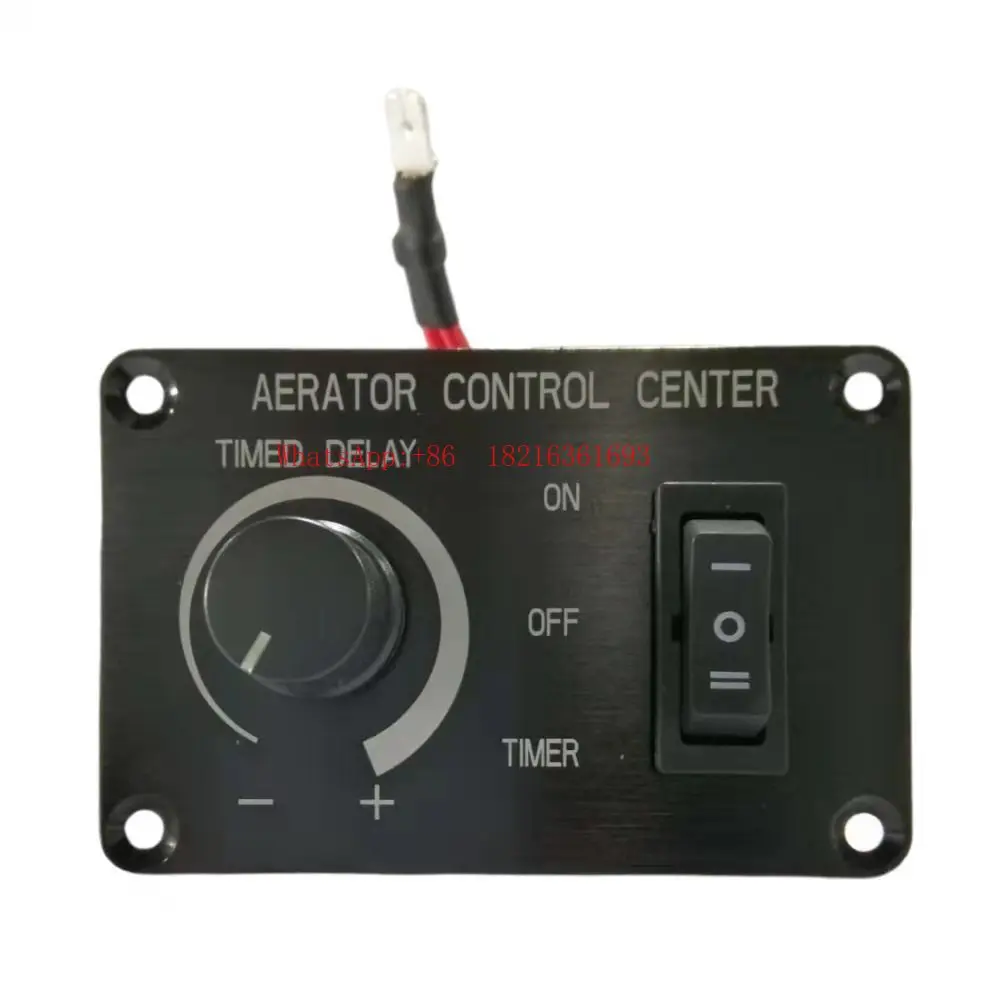 12V Marine Switch Panel 5Amp Instrument Panel Adjustable Accessory Marine Timer Switch Panel