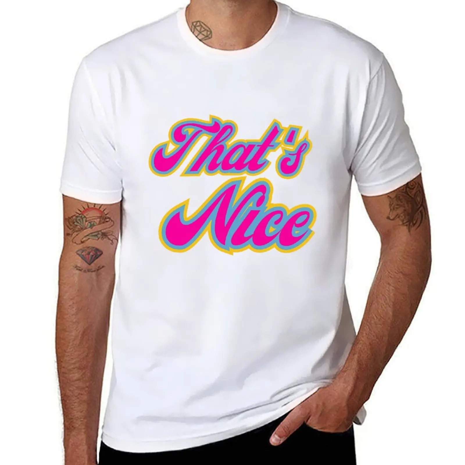 

That's Nice T-Shirt t shirts cotton 100% t shirt man casual T-Shirt