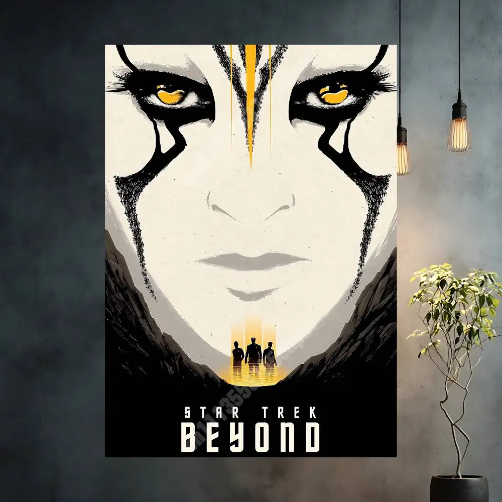 S-Star T-Trek Kirk Spock McCoy Aesthetic Poster Gallery Prints HD Home Wall Art Stylish Decoration