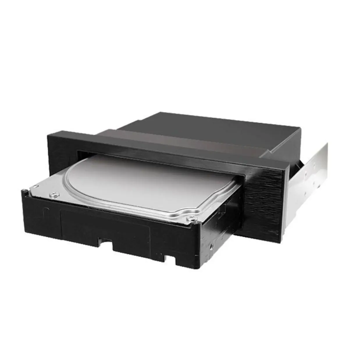 5.25 Inch Internal Tray-Less Bay SATA III Hard Drive Backplane Enclosure Hot Swap Mobile Rack for 2.5