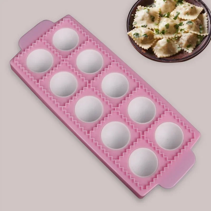 Kitchen tools 10 with tortellini molds Ravioli aluminum shape dumplings dumplings kitchen DIY tools for making pastry dumplings