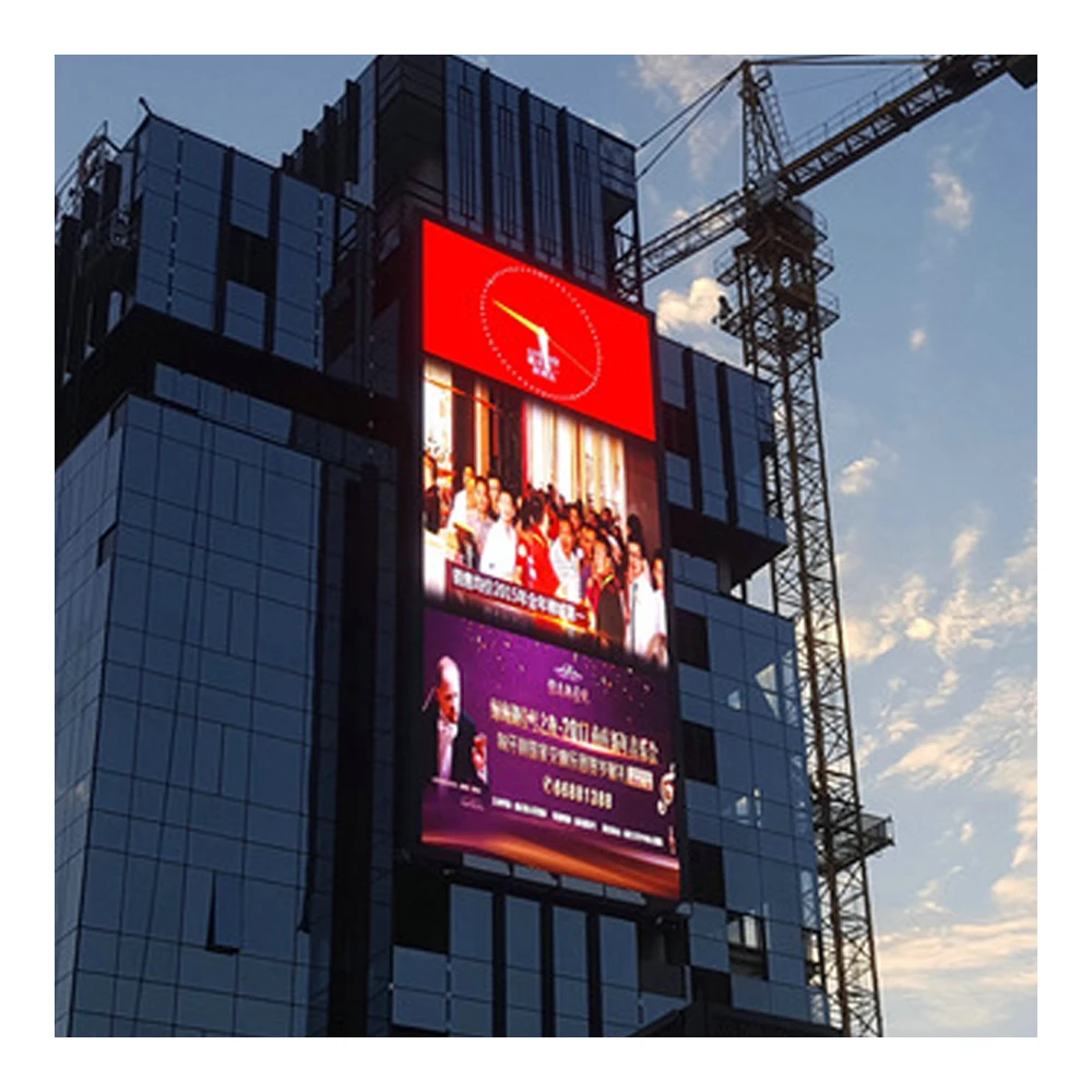 Big Outdoor Advertising Screen Big Ad Display P6 Outdoor Led Screen Led Wall Outside 3D Advertising Display Screens