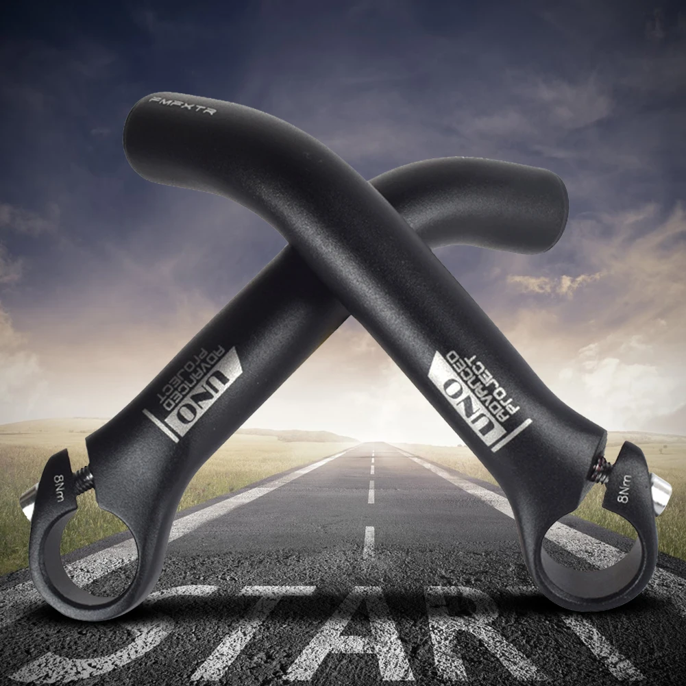 1 Pair Auxiliary Riding Horn Rest Handlebars Lightweight Small Auxiliary Handlebar Bicycle Accessories Cycling Fatigue Relief