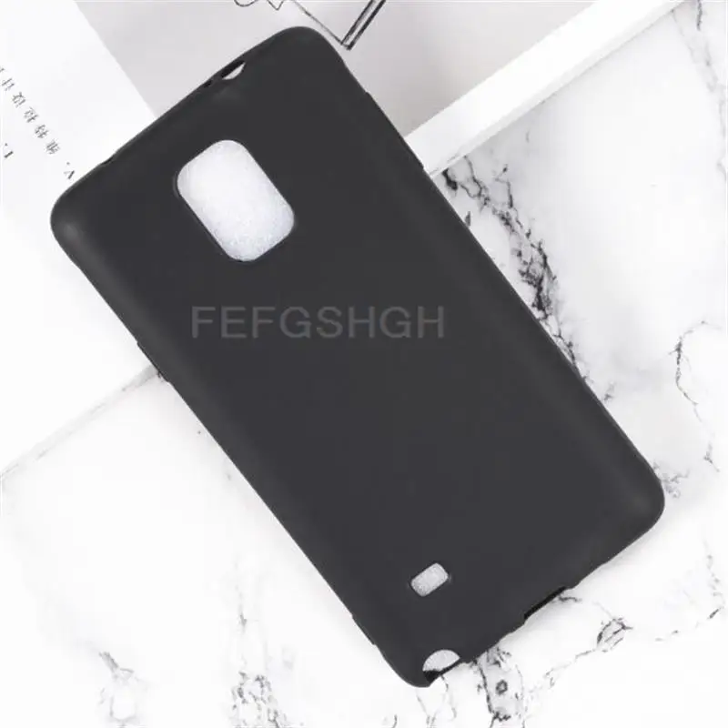 Anti-knock Soft TPU Phone Case For Samsung Galaxy Note 4 N910C N910A N910F Note4 Silicone Caso Cover Bumper Tempered Glass