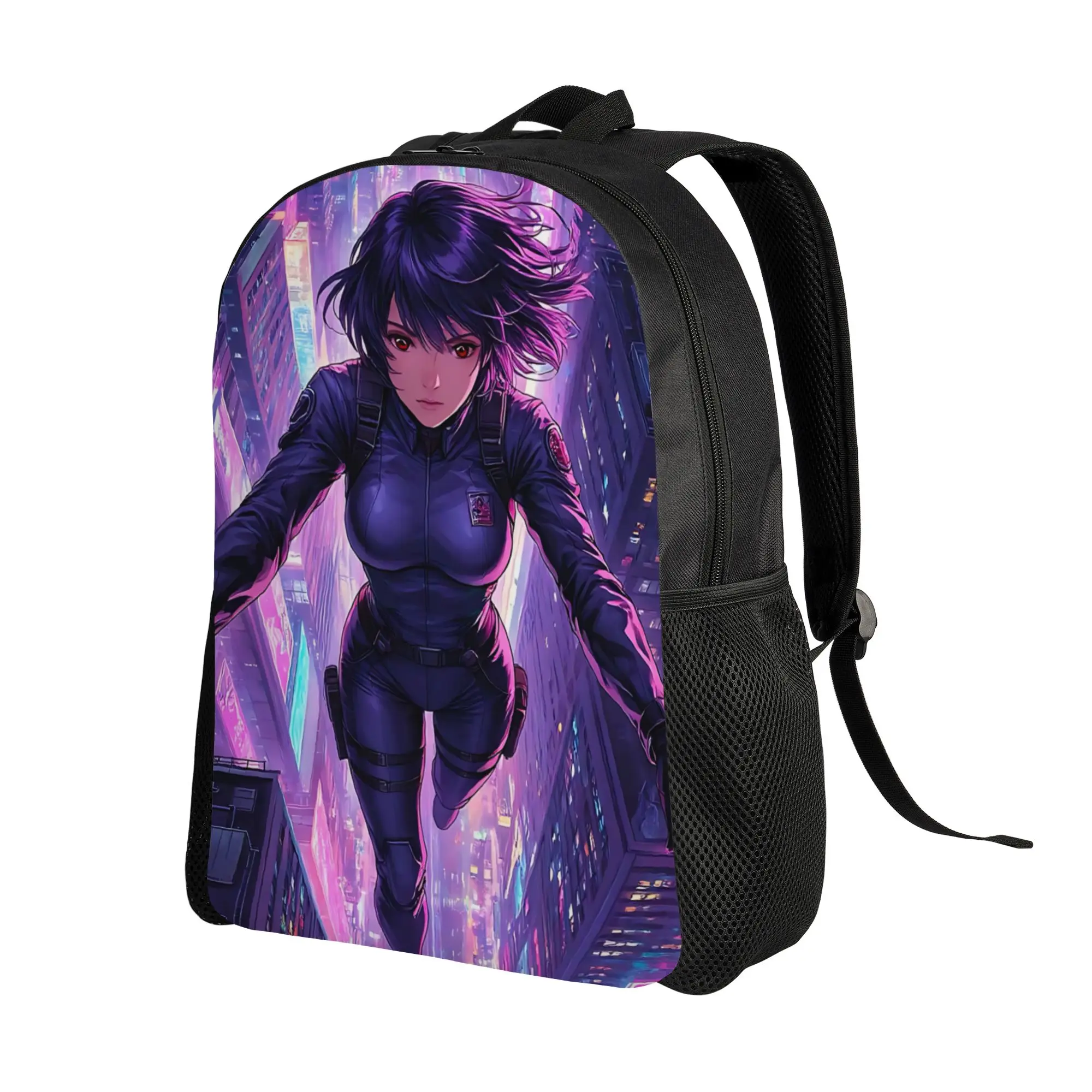 1Piece GhostS in the Shells Book Pack Fly Backpack New Semester Begins