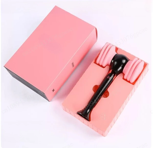 Novel Pink Support Stick Hippon Lightstick Fluorescent Stick LED Light Stick Pink Concert Light Suitable for Fans' Shiny LED