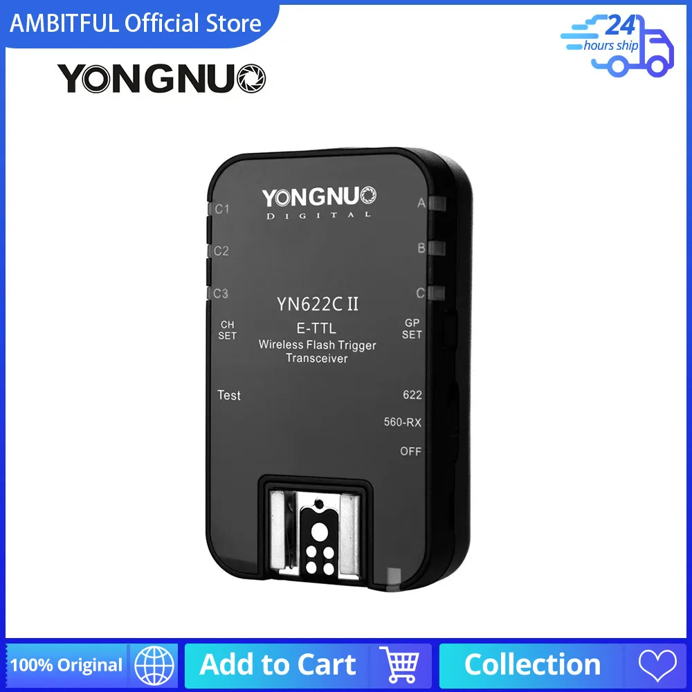 Yongnuo YN622C II TTLフラッシュトリガーの実際の使い方と、なぜRF 622がプロカメラマンに選ばれるのか