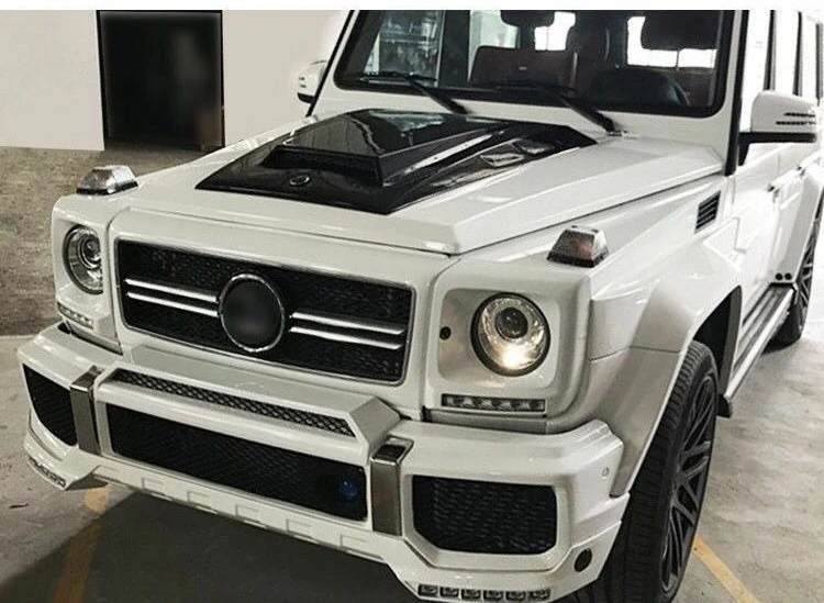 تم تجديد W463G350 G500 G55 G63 G65 Brabus في حامل لوحة الترخيص الاتجاه