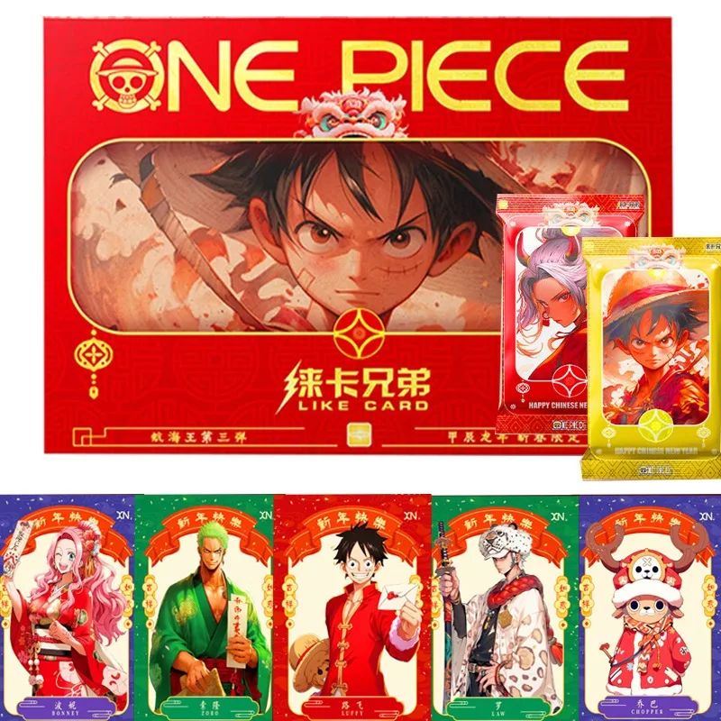 

New One Piece Collection Card Monkey D. Luffy Shanks Trafalgar D. Water Law Game Toys Rare Hot Selling Items Child Birthday Gift