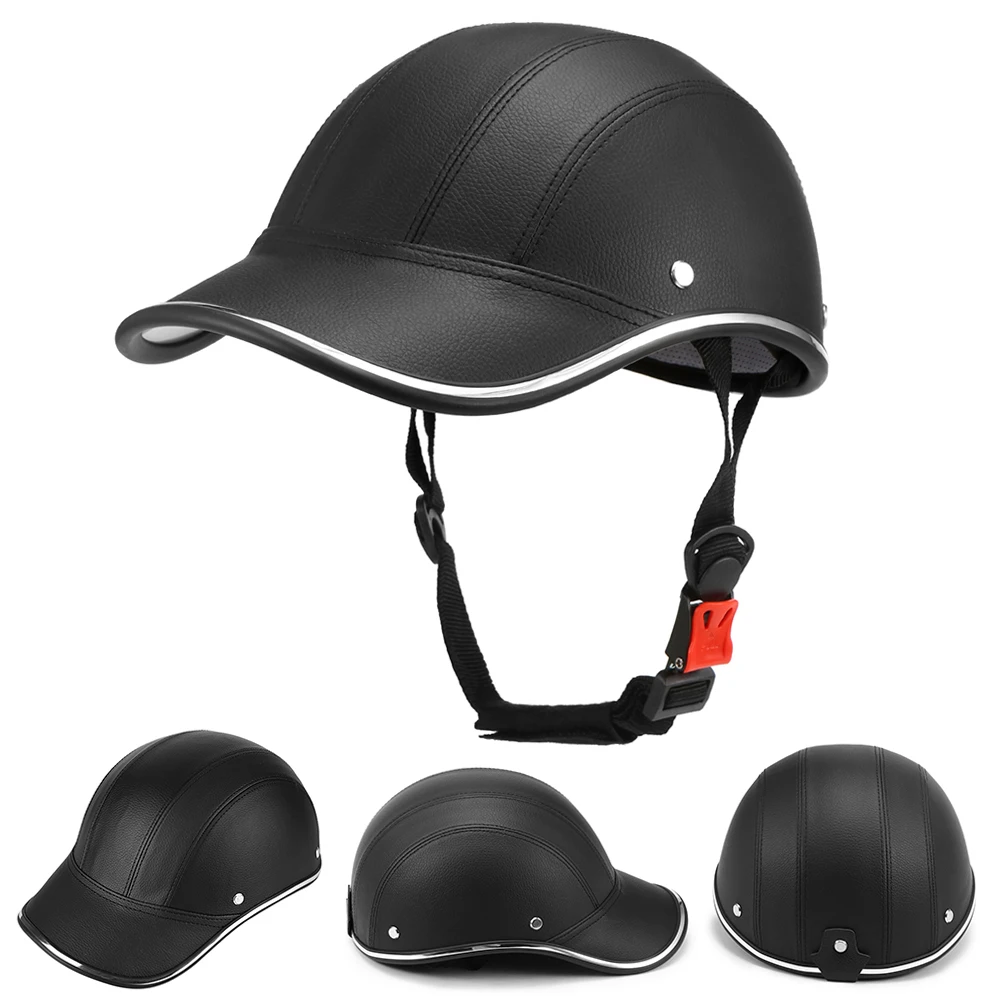 Outdoor Sports Cycling Safety Helmet Baseball Cap Hat for Motorcycle Bike Scooter Mountain Road Bike Helmet for Men Women