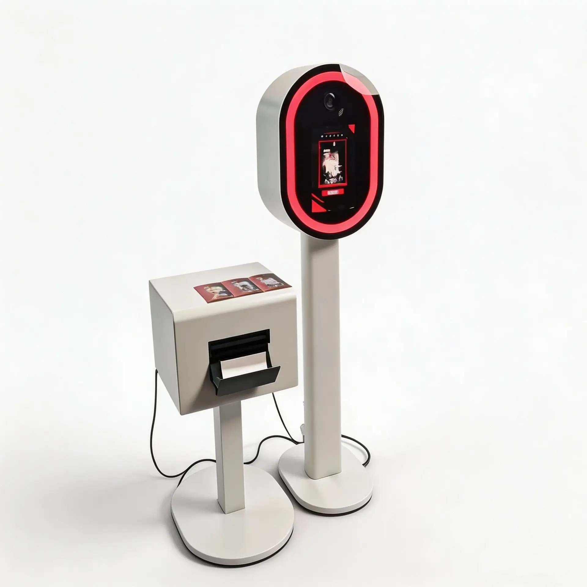 Interactive camera Selfie vertical wedding party intelligent interactive photo printing machine