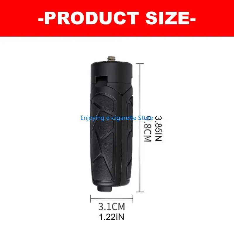 Tragbares Tischstativ für Pocket 4P/3-Kamera mit faltbarem Dreibein-Design, 1/4-Zoll-Schraubstützbasis für flache Oberflächen – Detail 6
