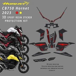 For Honda CB750 CB 750 Hornet Motorcycle accessories 3D Epoxy Resin StickerProtection Kit hornet cb750  2023