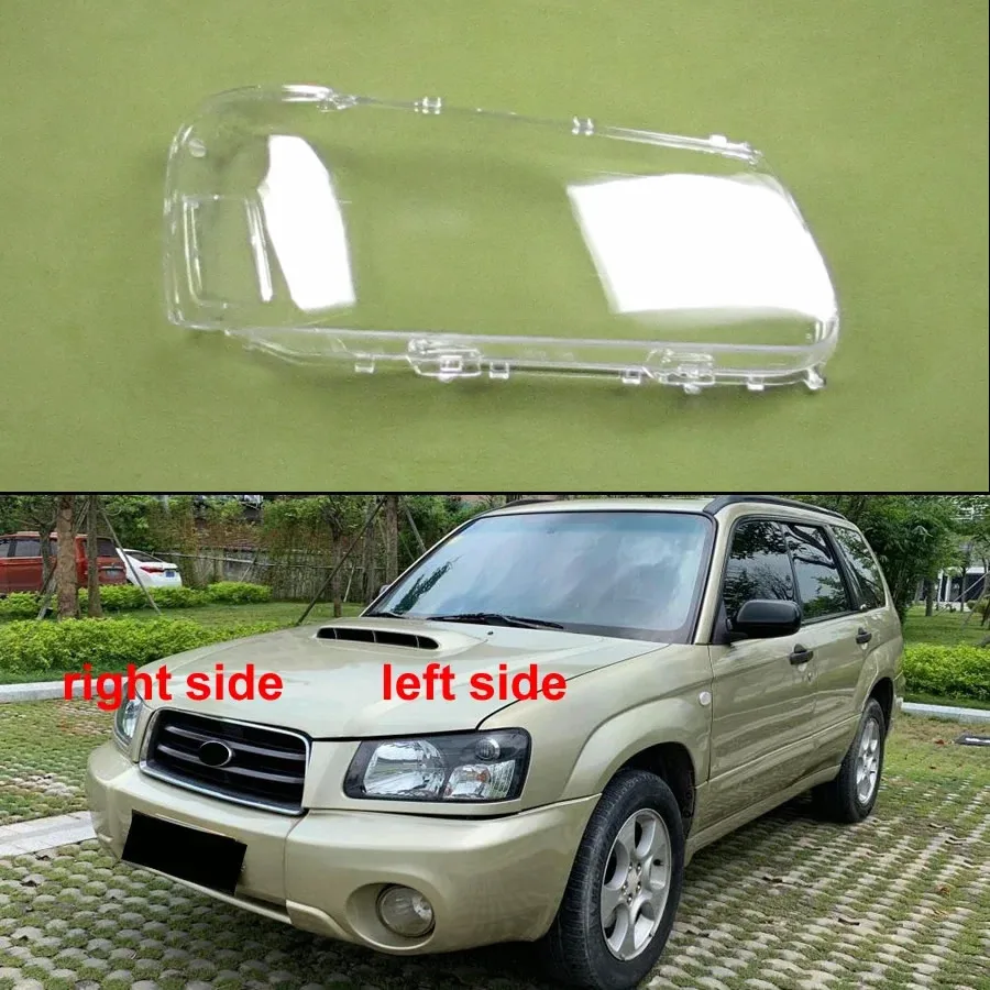 

For Subaru Forester ( JPN Version ) 2003 2004 2005 Headlight Cover Transparent Lampshade Lamp Lens Headlamp Shell Plexiglass