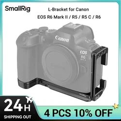 SmallRig Camera L-Bracket for Canon EOS R6 Mark II /R5 /R5 C / R6  Arca-Type 1/4