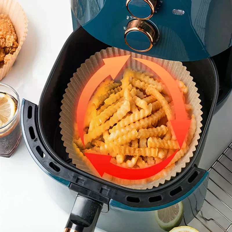 25/50pcs Air Fryer Disposable  - Kitchen Paper For Baking recension och pris