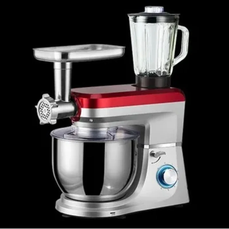 

Low Noise Kitchen Appliances 5L 4 In 1 Stand Food Mixer With Juicer Blender, Meat Grinder And Powder
