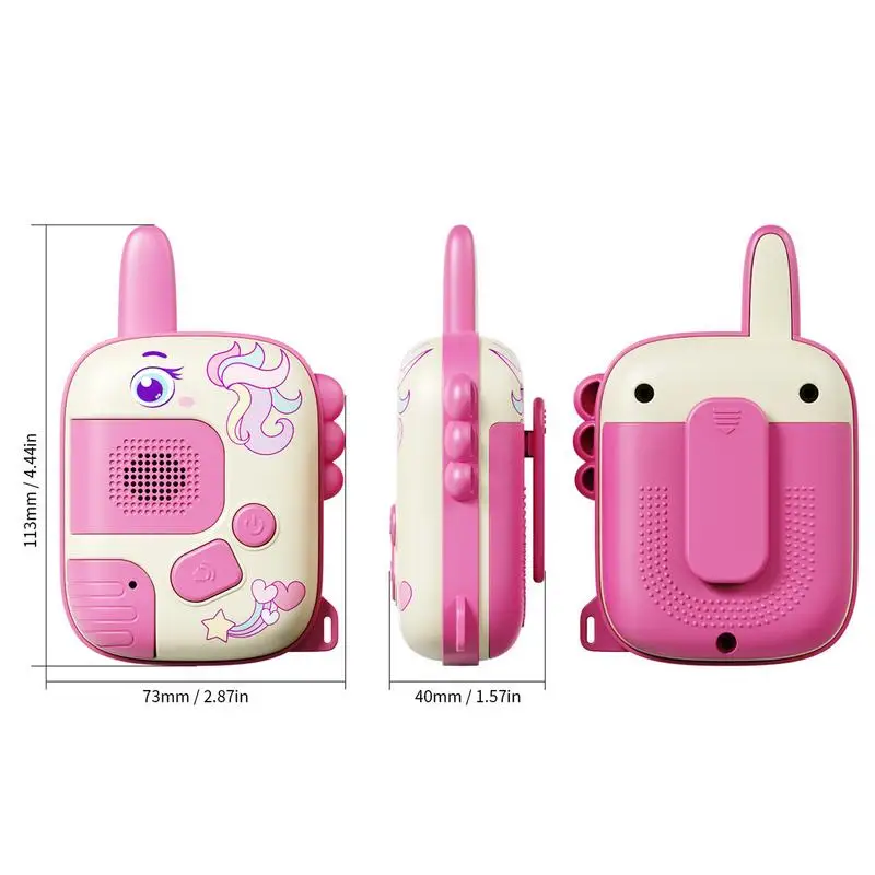 Kids Outdoor Talk Toys Long Range Handheld Interphone For Boys Girls Outdoor Communication Toys Sturdy Compact For Camping