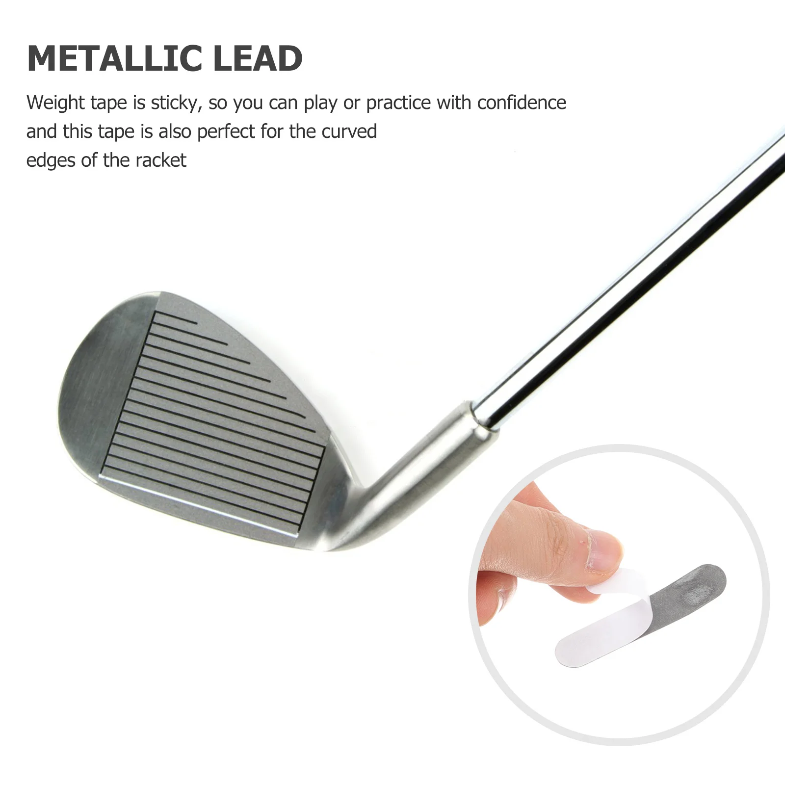 

30Pcs Removable Tape for Golf Clubs Adhesive Weight Strips Portable Golf Club Balance Tool Tape for Golfs Clubs