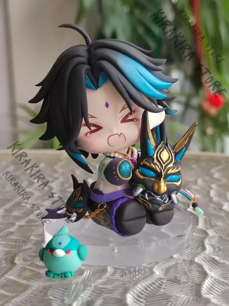 

Genshin Impact Ultra-light Clay Resin Soil Garage Kits Xiao Cosplay Collection Model Kit Handcraft Figurine Manual Present