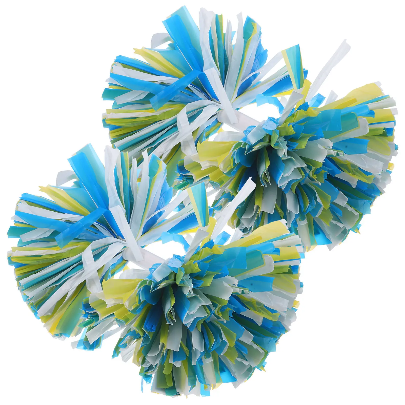 

2 шт. ярких помпонов с металлическим блеском, легкие и портативные, для чирлидинга, гимнастики, танцев, вечеринок, спортивных мероприятий