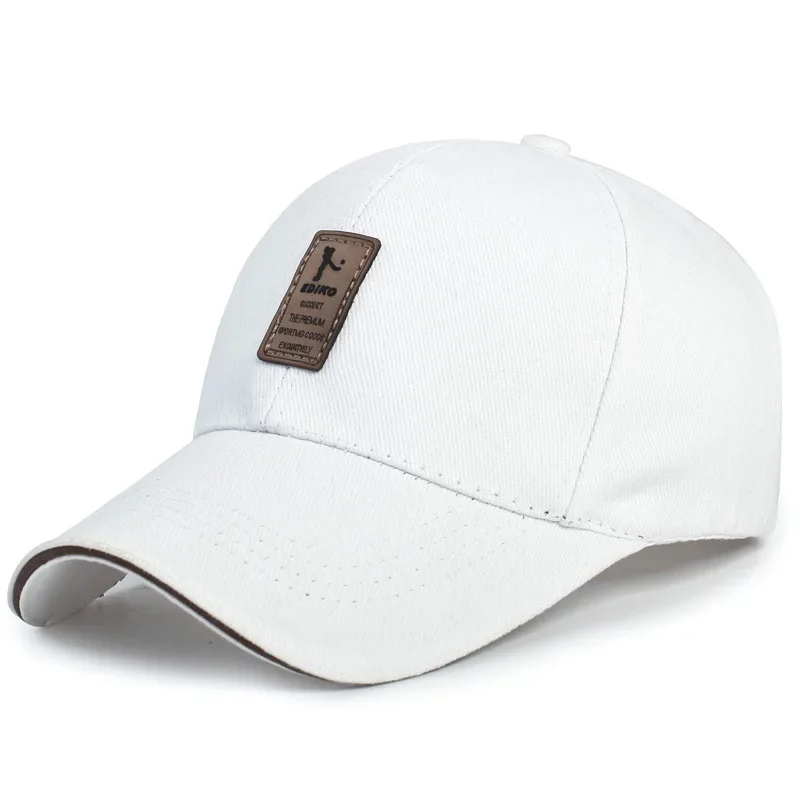 Gorra de béisbol con bordado de insignia para hombre y mujer, gorro de algodón ajustable, informal, de alta calidad, para primavera, 2023