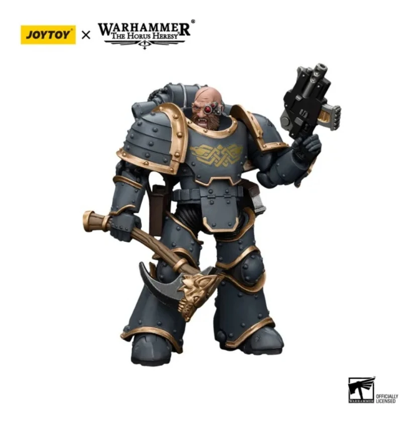 

JOYTOY Warhammer 40000/40k The Horus Heresy Space Wolves Grey Slayer Pack Grey Slayer3 Action Figure Doll Model Gift Decoration