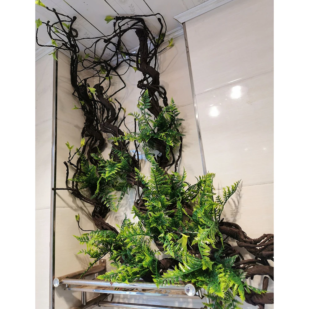 1.75 Meter Artificial Vine Green Leaf Simulation Rose Rattan Plant Branch Decoration Office DIY Rattan