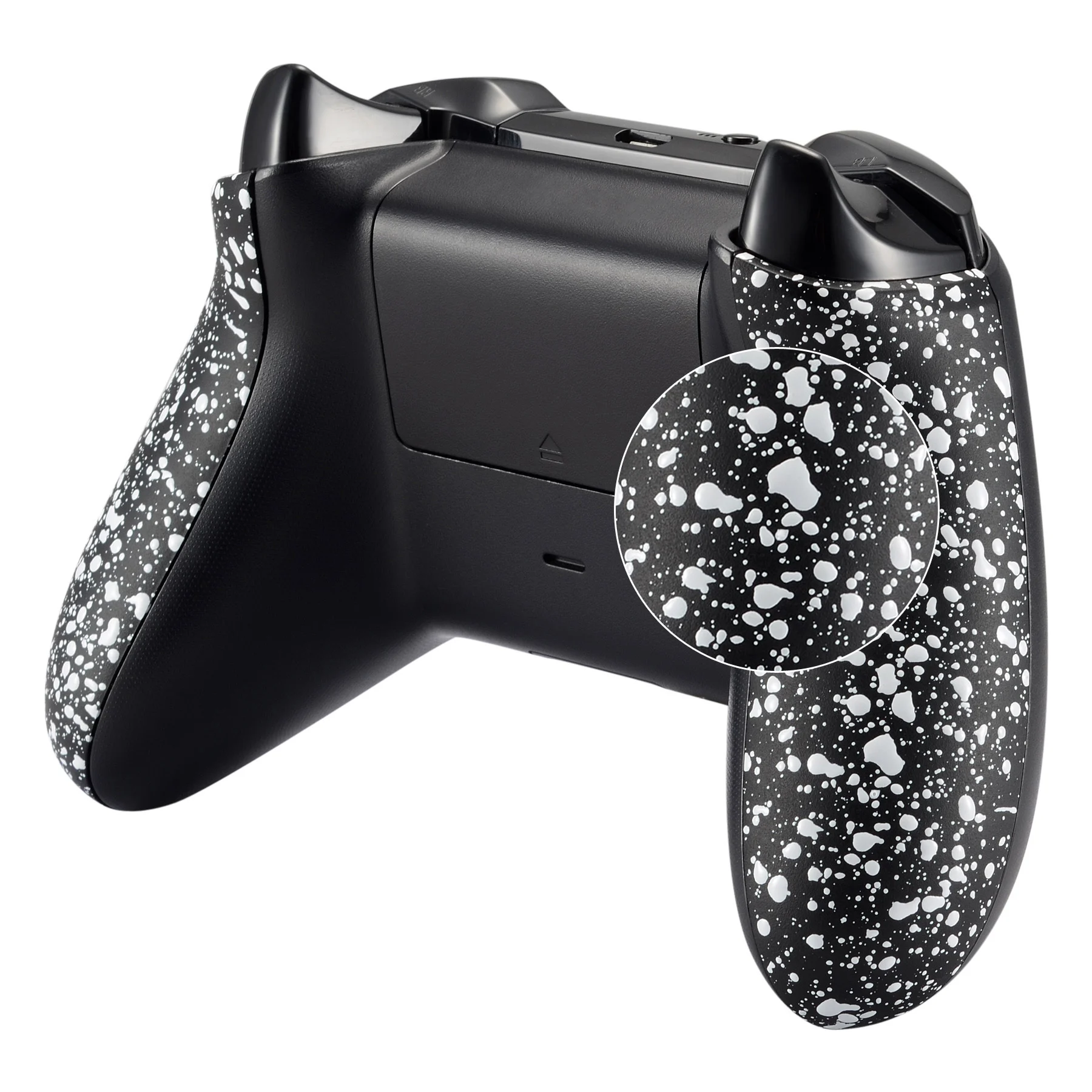 Extremate rel samping antiselip 3D, pegangan cipratan untuk pengontrol Xbox One X & S-seri bertekstur