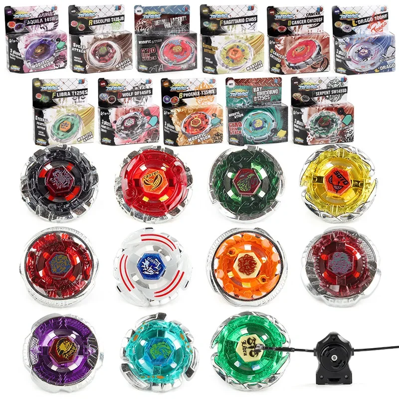 Beyblade Stadium Exploded Gyroscope Toys 11 Constellation Gyroscope Alloy Combat Gyroscope Boxed Puller Launcher