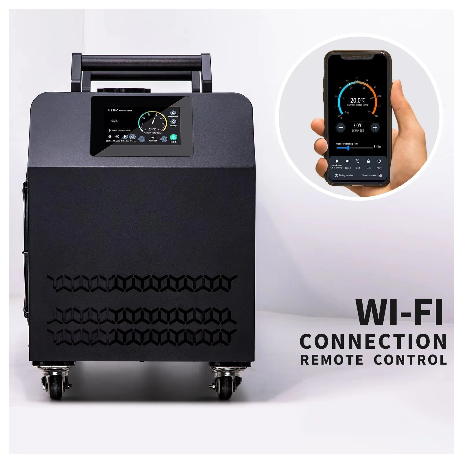 0.8Hp Ice Bath Chiller Outdoor Dual Heating and Cooling Integrated Water System Ice Bath Machine