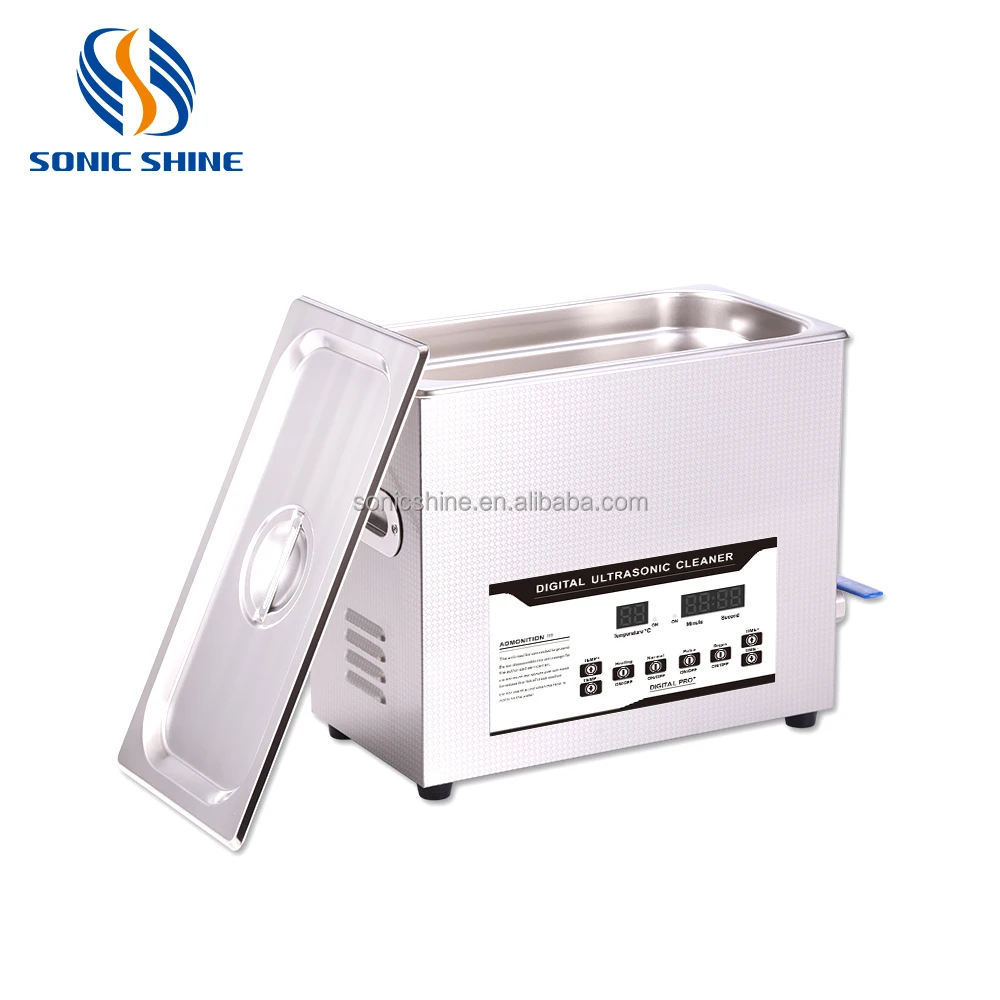 Efficient Electric  SN-25D Digital Tabletop Cleaning Machine 6.5L Capacity 40KHz Frequency Burn-Off