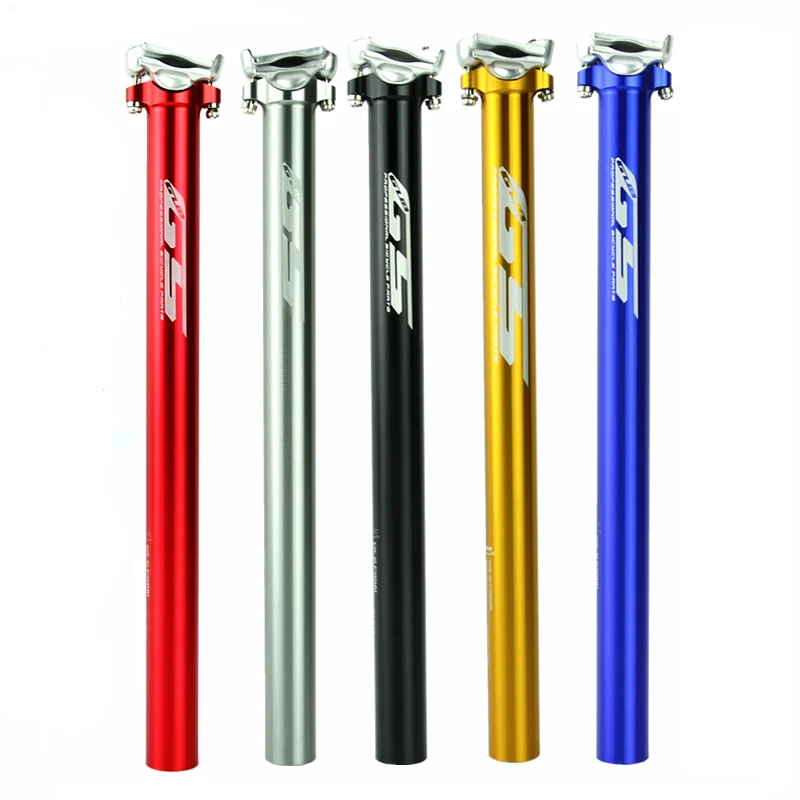 GUB Aluminum Alloy Bicycle Seatpost Tube Ultralight MTB Road Mountain Bike Seat Tube 21.2mm 30.9mm 31.6mmX 385mm