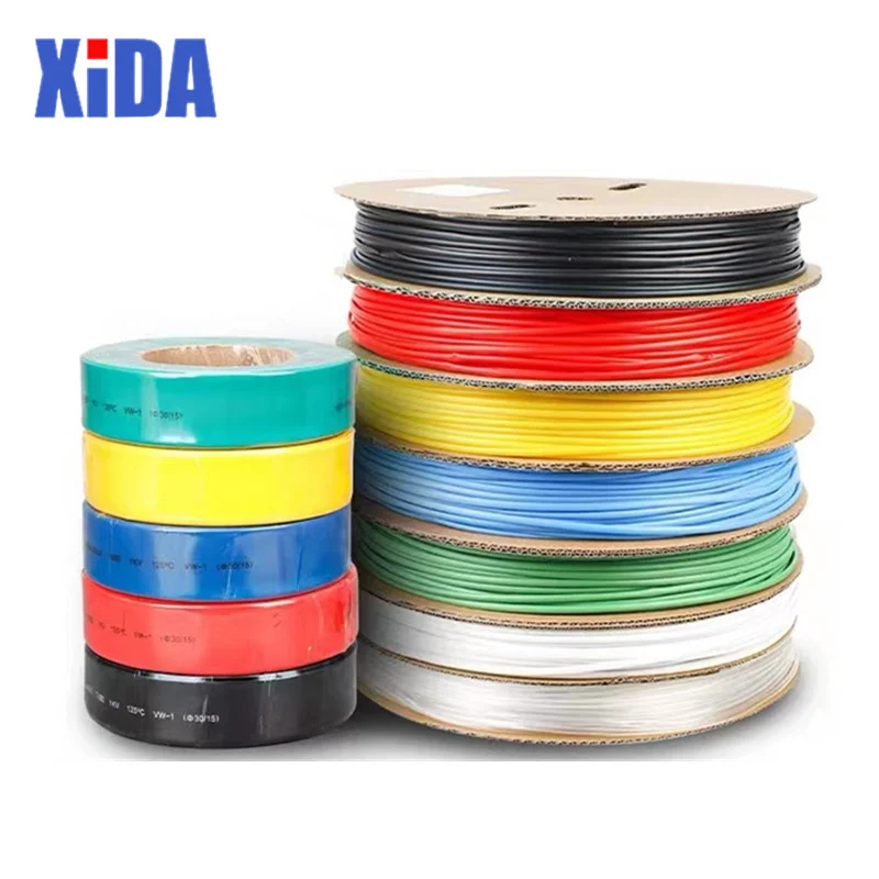 1 M Clear Thermoresistant Heat Shrink Tube Cable Sleeve Wire Protector Shrink Wrapping Heat Shrinkable Sheath Heat-shrink Tubing