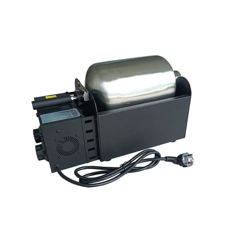 Semillas de sésamo frito, granos, pimientos fritos, granos de café, freidora asada, pequeña máquina automática