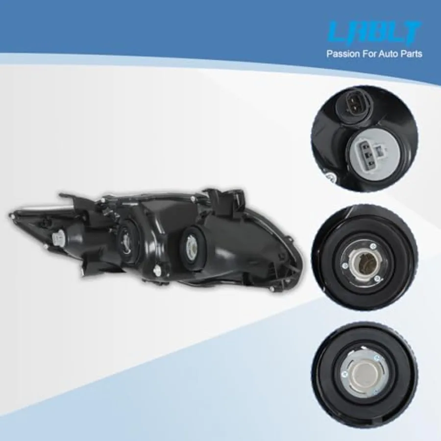 Замена передних фар для 2011 2012 2013, Corolla S L LE CE XLE XRS, фара проектора в сборе, левая сторона водителя, пара Pa