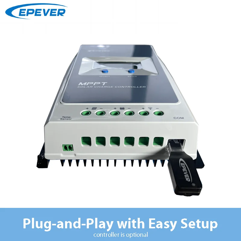 EPEVER WiFi Adapter for MPPT Solar Charge Controller EPEVER WiFi2.4G RJ45 D Communication Monitoring by Mobile Phone App